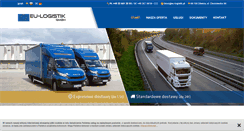 Desktop Screenshot of eu-logistik.pl